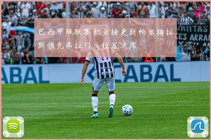 巴西甲级联赛积分榜更新帕尔梅拉斯领先弗拉门戈位居次席